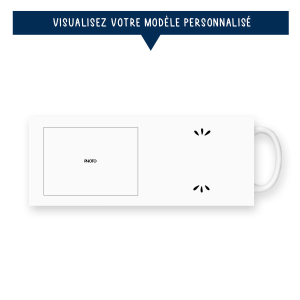 Mug personnalisé avec photo - Sublimino