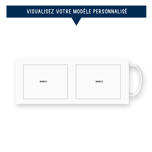 Mug personnalisé avec photo - Sublimino