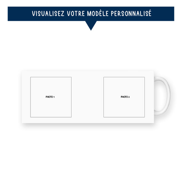 Mug personnalisé avec photo - Sublimino