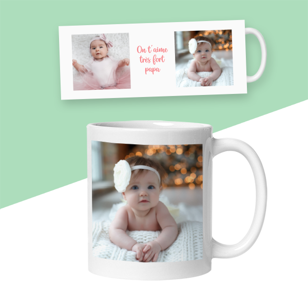 Mug personnalisé avec photo - Sublimino