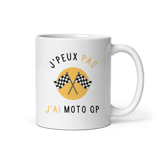 Mug « Je peux pas j'ai moto GP » - Sublimino
