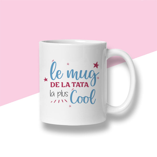 Mug « La tata la plus cool » - Sublimino