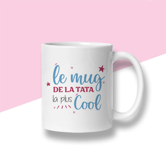 Mug « La tata la plus cool » - Sublimino