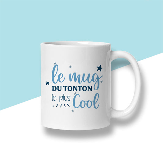 Mug « Le tonton le plus cool » - Sublimino
