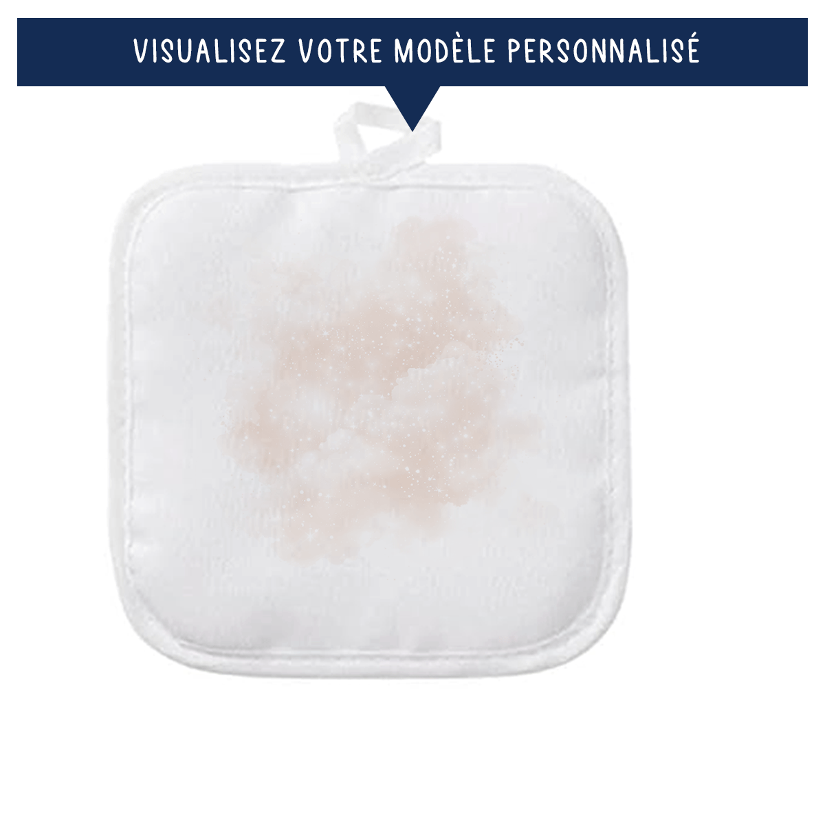 Ensemble gant & manique de cuisine personnalisés - Avatar de pâtissière