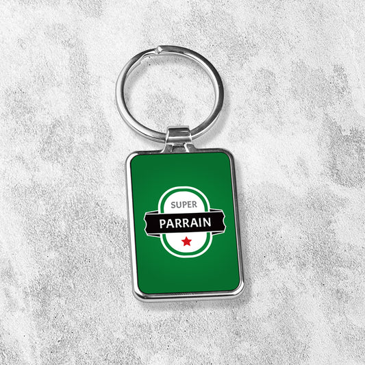 Porte-clés personnalisé en métal - Style bouteille de bière - Sublimino
