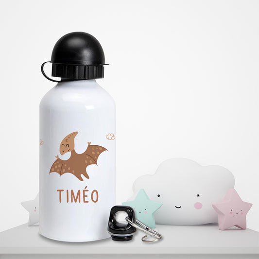 Gourde personnalisée pour enfant - Ptérosaure - Sublimino