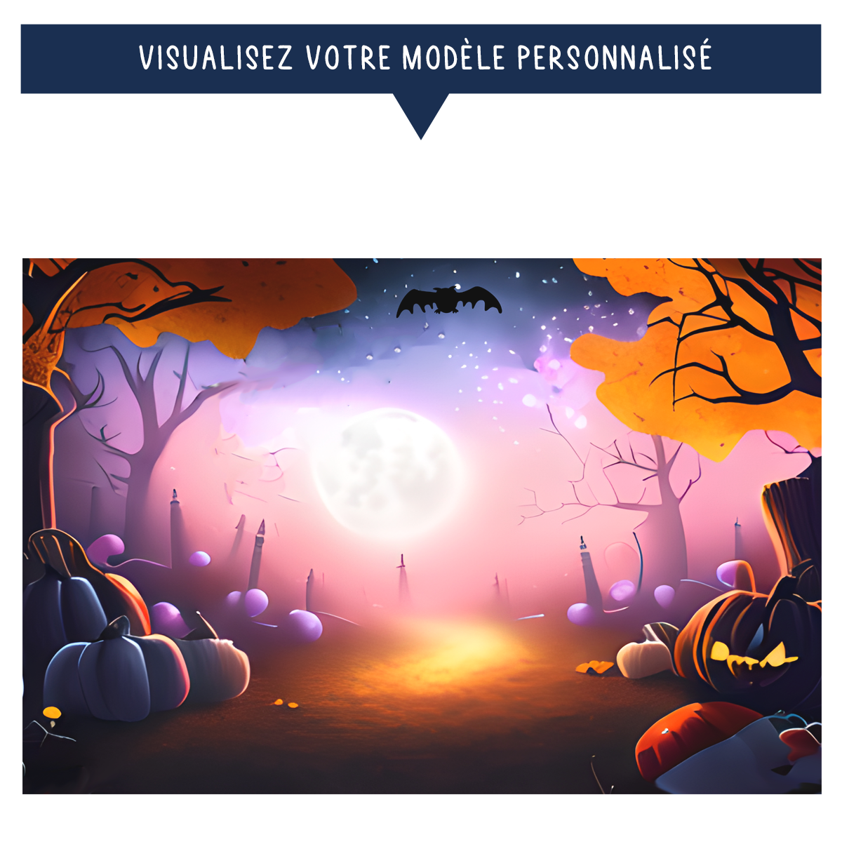 Puzzle pour enfant avec avatar personnalisé - Halloween 3 - 35pcs - Sublimino