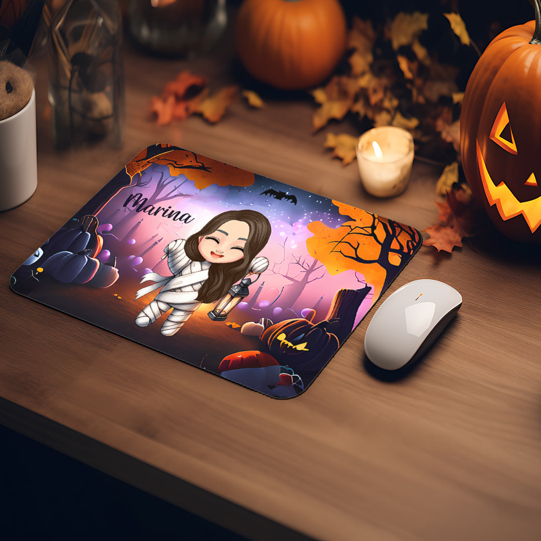 Tapis de souris personnalisé pour enfant - Halloween 3 - Sublimino