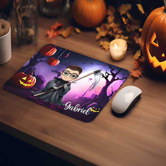 Tapis de souris personnalisé pour enfant - Halloween 4 - Sublimino