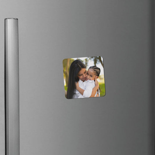 Magnet photo personnalisé - 6,5 x 6,5 cm - Sublimino