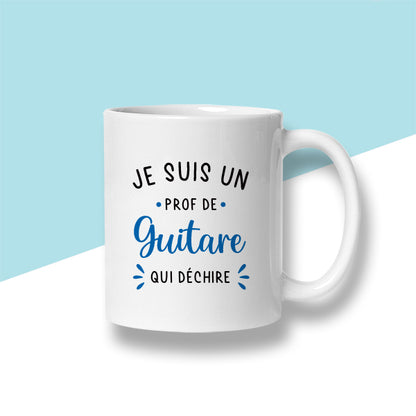 Mug personnalisé « Je suis un prof de ... qui déchire »