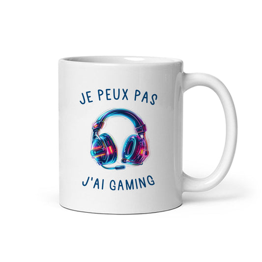 Mug « Je peux pas j'ai gaming »