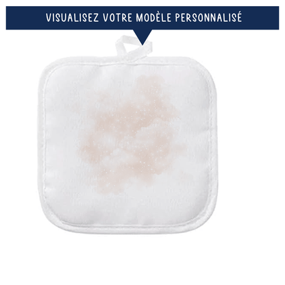 Ensemble gant & manique de cuisine personnalisés - Avatar de pâtissière