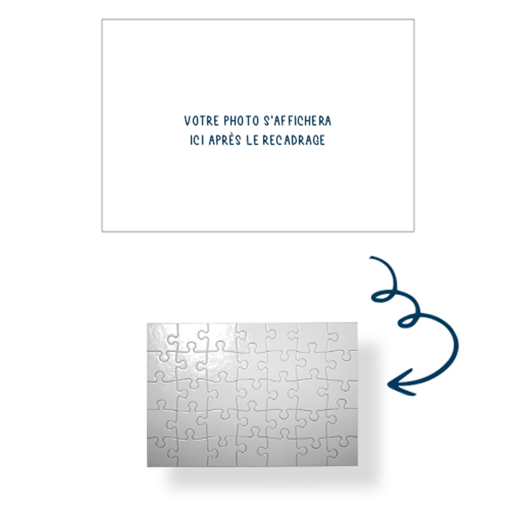 Puzzle personnalisé avec photo - 35 pièces