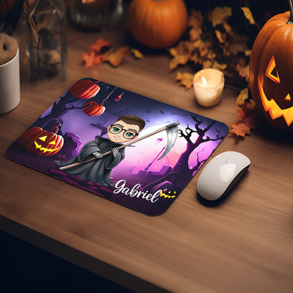 Tapis de souris personnalisé pour enfant - Halloween 4